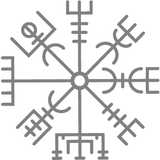 Magical Rune Wall Sticker - Runic Compass